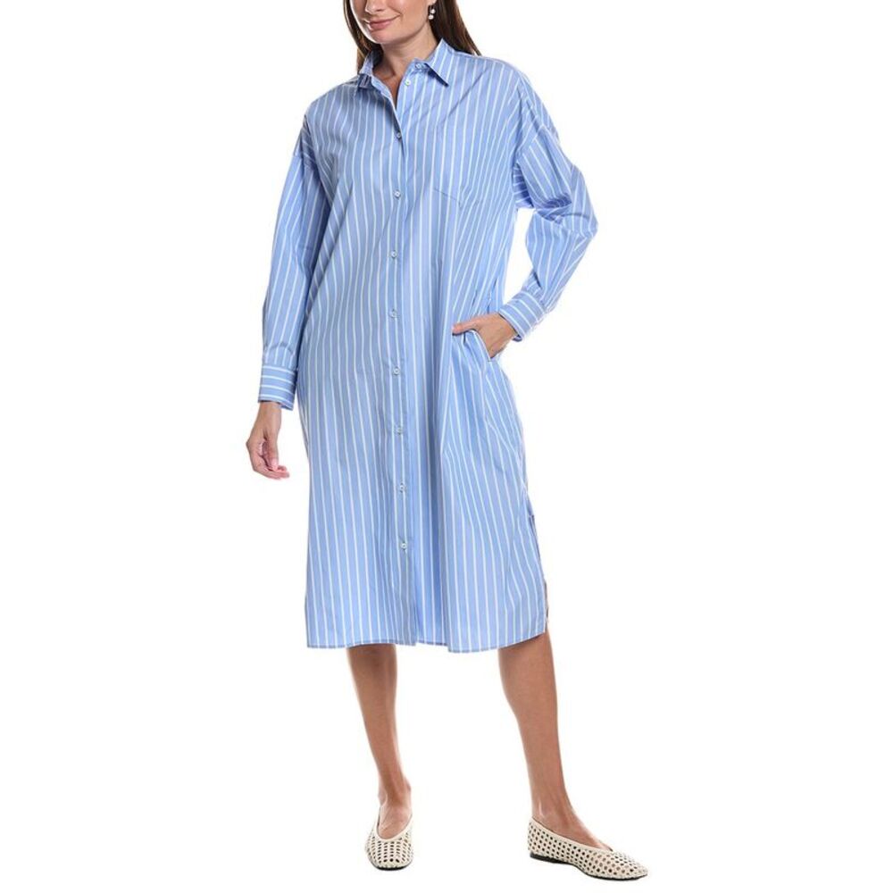 Max Mara Womens Weekend  Molina Midi Dress, Blue